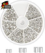 Quetschperlen 3000 Stück Tube