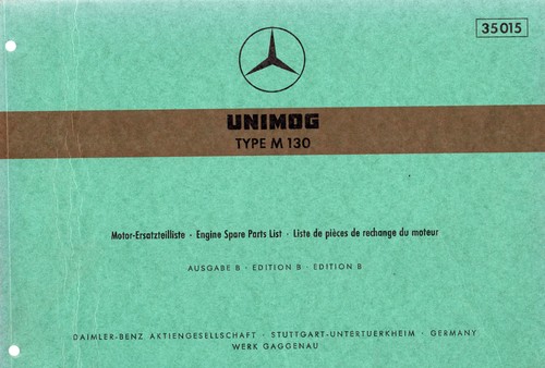 Unimog 130 motor - m,
