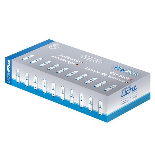 10x 12v t4w - 4w,