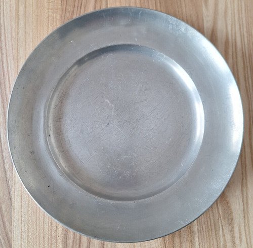 Sehr alter zinnteller 5cm - alter, 22,5cm