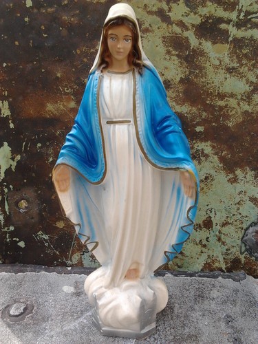 Marienfigur gips - ,