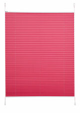 Klemmfix Plissee Piva Easyfix Sonnenschutz Fuchsia pink Thermo Rollo ab 40 cm 