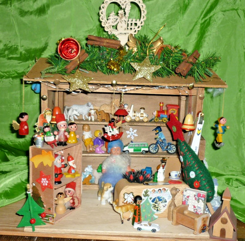 Puppenstube/Weihnachtsmarkt/Ve