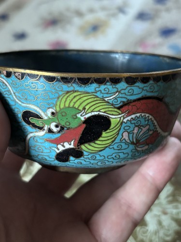 Vintage chinesische cloisonne - vintage,