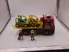 Playmobil Abschleppwagen inkl 2 Auto und Figuren TOP