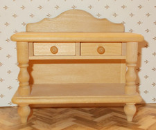 Bodo Hennig Landhaus Arbeitstisch Küchen Anrichte mit Schubladen Puppenstube