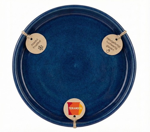 Keramik untersetzer royal blau - keramik,