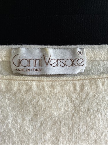 Vintage versace pullover wolle - versace,