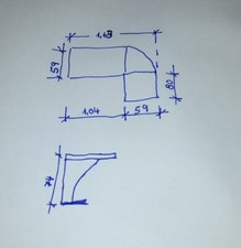 schreibtisch glas metall
