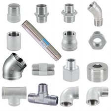 Gewinde Fittings aus Edelstahl