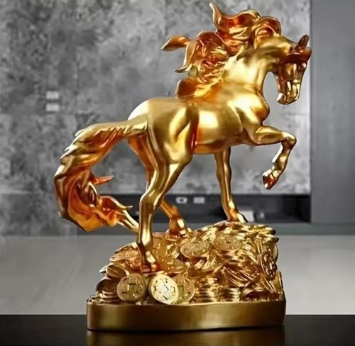 Majestätische pferde skulptur - majestätische,