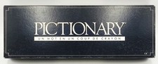 PICTIONARY JEU de société vintage Spiel aus Frankreich von Parker Komplett 1988