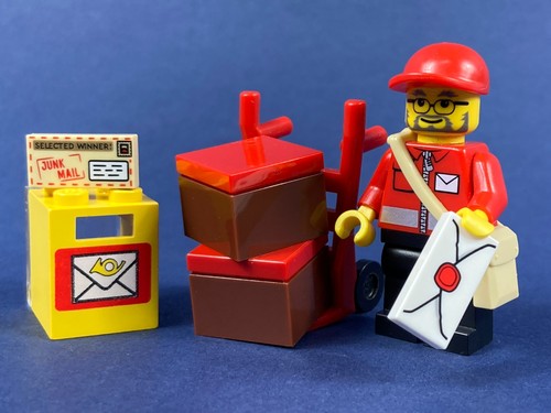 Lego postbeamter post - lego®,