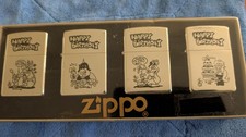 Zippo Happy Birthday 4er Set . Beschreibung lesen!!!