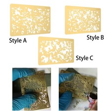 Messing Airbrush Schablone