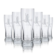 6x König Pilsener Gläser