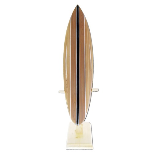 Deko holz surfboard lang - cm,