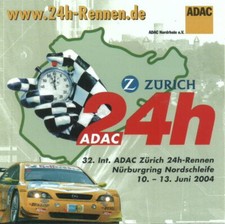 Original Aufkleber ADAC 24h
