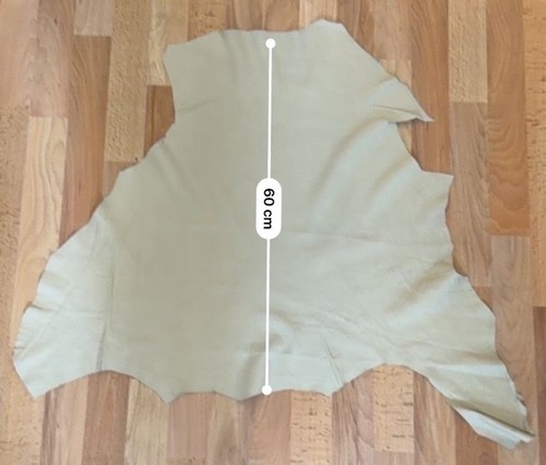 Lederhaut beige echtleder - lederhaut,