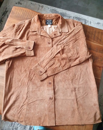Damen wildleder hemd gr46 in - damen,