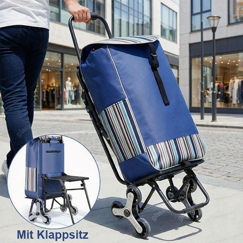 Einkaufstrolley treppensteiger - einkaufstrolley,