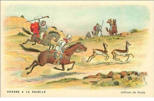 Chasse gazelle - a,