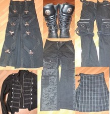 Convolut Jacket Rock Hose Cargo Stiefel Boots Victorian Gothic Metal EBM Folk