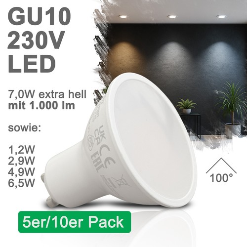 Led gu10 230v - gu10, leuchtmittel