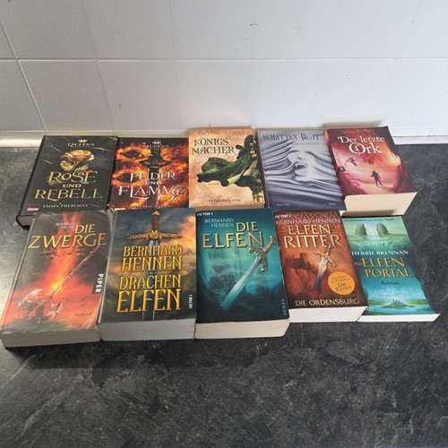 Fantasy bücher konvolut 10x - bücher,