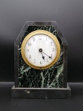 antike Kaminuhr Marmor Stein