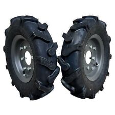 Räder Ersatzräder Räderaufsatz Rädersatz Radsatz Gummiräder 4.00-8" 100mm 41cm