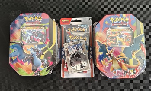 Pokemon tin box - tin, mega