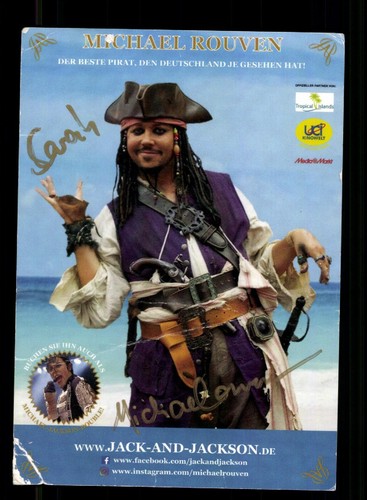 Michael rouven autogrammkarte - michael,