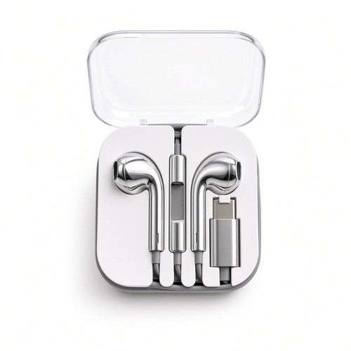 Earpods usb chrome silber - chrome,