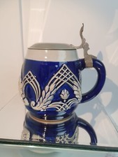 (K6) Bierkrug Humpen Steinzeug