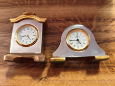 2 Miniatur Uhren Stand-Uhren