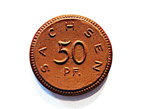 Sachsen pfennig 1921 - sachsen,