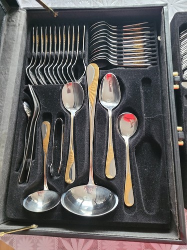 Teiliger besteckkoffer neu - teiliger,