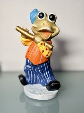 Lustige Frosch Spardose aus