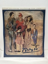 Vintage 1984 Picasso Calendar
