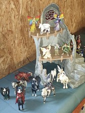Schleich Burg Schattenfels Bayala Elfen dunkle Feen Figuren Einhorn Pferde Pegas