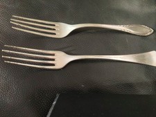  2 X Speisegabel  Jugendstil