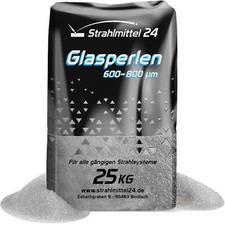 25 kg Glasperlen Strahlmittel