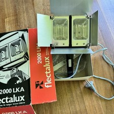 Flectalux XM Halogen Fotoleuchte 2000 LKA, Handscheinwerfer Leuchte, gebraucht