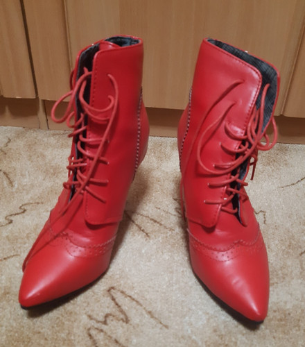 Damen stiefeletten high heels - stiefeletten,