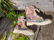 DOGO Stiefel VÖGEL Stiefel Marten Combat Desert Boots Cartoon Stories BUNT 41 42