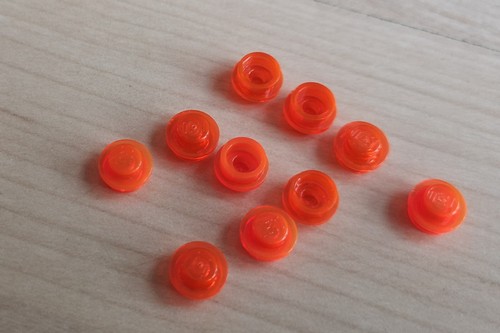 Neon orange durchsichtige - 10, neon-orange-durchsichtige