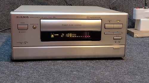 Onkyo tape deck r609 - onkyo,