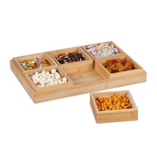 Snackschalen set eckig teile - 6,