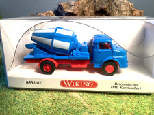 Wiking Betonmischer Mercedes Kurzhauber in OVP  1:87 H0